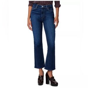Paige Claudine Flare Jean size 28 vintage denim color dark wash